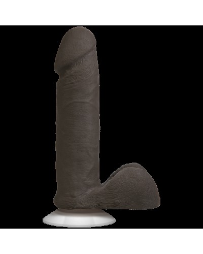 Фалоімітатор Doc Johnson The Realistic Cock 6 inch Black - ULTRASKYN, Vac-U-Lock, діаметр 4,3 см