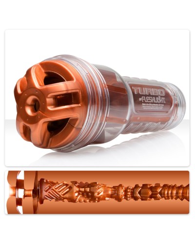 Мастурбатор Fleshlight Turbo Ignition Copper (имитатор минета)