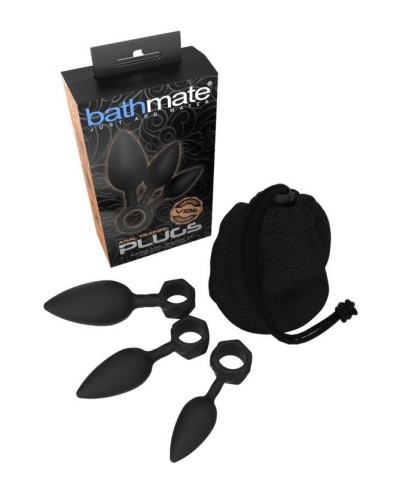 Набір анальних пробок Bathmate Anal Training Plugs, діаметр 2,5 см - 3,1см - 3,8см