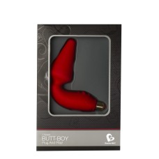 Вібропробка Rocks Off Butt-Boy Red зі стимуляцією промежини