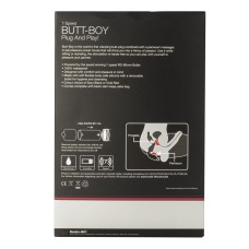 Вібропробка Rocks Off Butt-Boy Red зі стимуляцією промежини