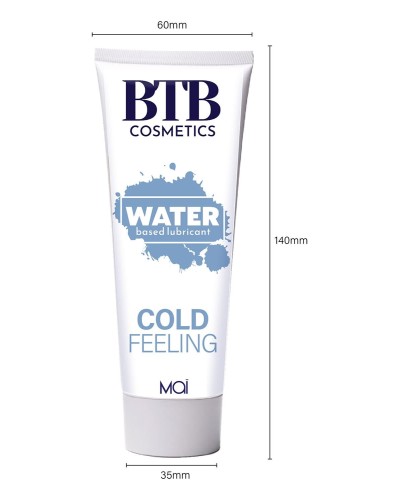 Охолоджувальна змазка на водній основі BTB COLD FEELING (100 мл)