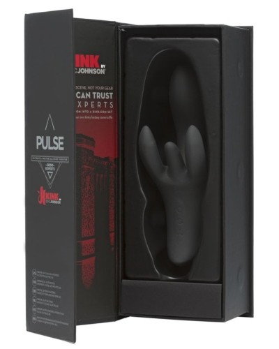 Вібратор-кролик Doc Johnson Kink - Pulse - Ultimate 4 Motor Silicone Vibrator