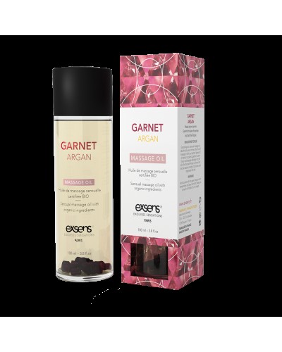 Масажна олія EXSENS Garnet Argan (чуттєве з гранатом) 100мл, натуральна