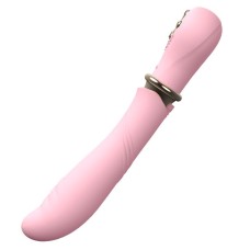 Пульсатор із підігрівом Zalo Sweet Magic - Desire Fairy Pink, турбо режим