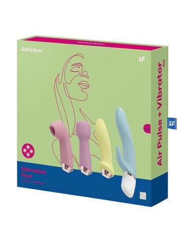 Подарунковий набір секс-іграшок Satisfyer Marvelous Four