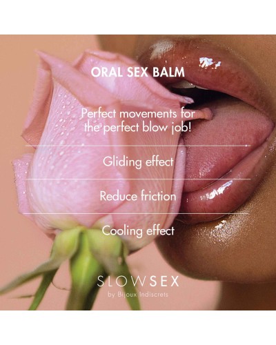 Средство для минета Bijoux Indiscrets SLOW SEX - Oral sex balm