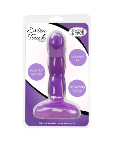 Насадка на палець Simple&True Extra Touch Finger Dong Purple