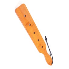 Падл Fetish Tentation Paddle 5 Holes Bamboo, упакований у ПЕ пакет