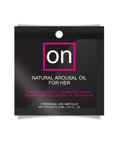 Пробник возбуждающего масла Sensuva - ON Arousal Oil for Her Original (0,3 мл)