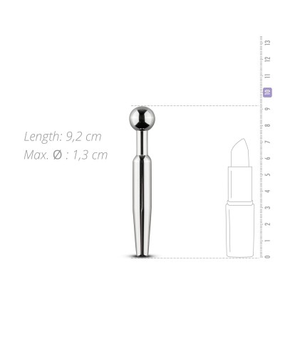 Порожнинний уретральний стимулятор Sinner Gear Unbendable – Hollow Penis Plug, довжина 7,5см, діамет