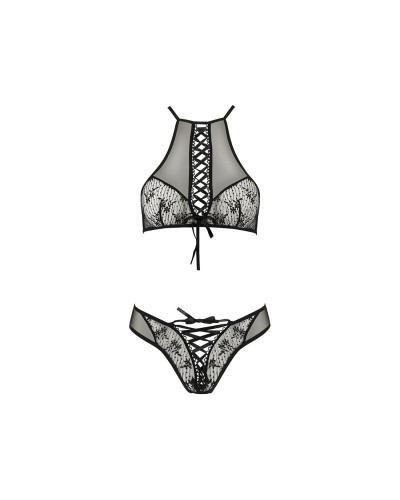 Эротический комплект AZALIA SET black S/M Passion