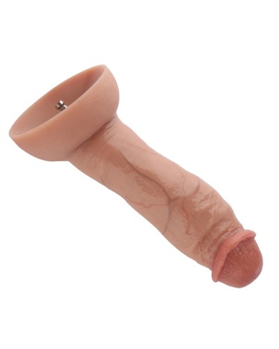 Гиперреалистичный силиконовый фаллоимитатор для секс-машин Hismith Hyper Realistic Silicone Dildo