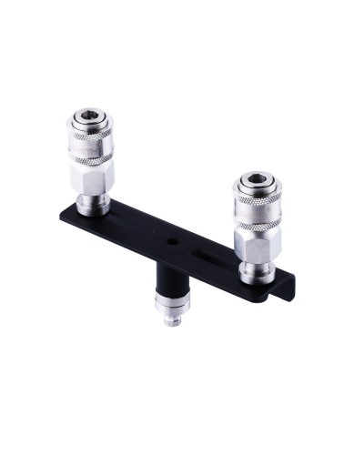 Двойной коннектор для секс-машин Hismith Quick Connector Adapter with Double Head, система KlicLok