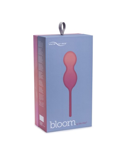 Смарт вагинальные шарики с вибрацией We-Vibe Bloom, диаметр 3,3 см, масса 45, 65, 80 г