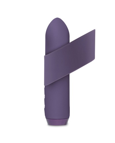 Мінівібратор Je Joue - Classic Bullet Vibrator Purple з глибокою вібрацією і фіксацією на палець