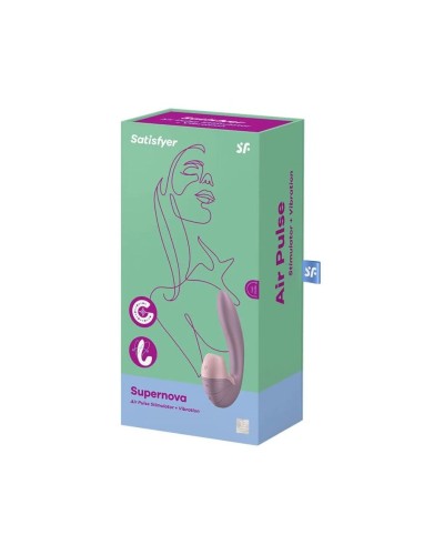 Вакуумный вибратор Satisfyer Supernova Old Rose, 2 положения ствола