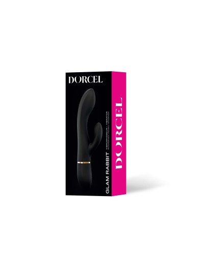 Вібратор кролик Dorcel GLAM RABBIT, гнучкий стовбур, стимуляція точки G, 2 мотора