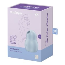 Вакуумний стимулятор Satisfyer Pro To Go 1 Blue