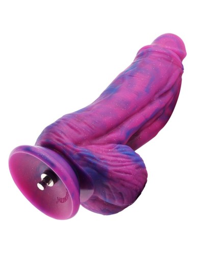 Фалоімітатор для секс-машин Hismith 9.45″ Silicone Fantasy Series Dildo, система кріплення KlicLok, 